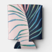 Rafraîchisseur Pour Canette Feuille d'aquarelle, impression naturelle abstrait (Dos)