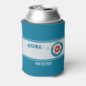 Rafraîchisseur Pour Canette Feuille de curling Pierre de curling (Can Dos)