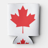 Rafraîchisseur Pour Canette Feuille d'érable canadienne (Devant)