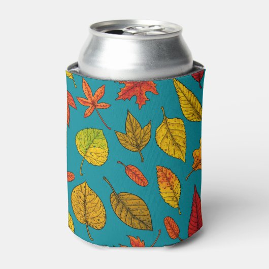 Rafraîchisseur Pour Canette Feuilles d'automne (Can devant)