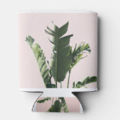 Rafraîchisseur Pour Canette feuilles de palme rose (Dos)