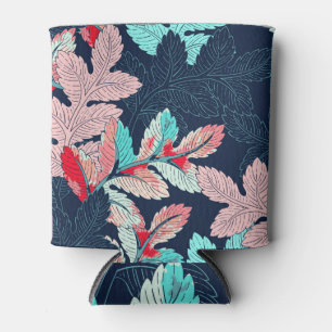 Rafraîchisseur Pour Canette Feuilles de palmiers tropicaux : Motif Vintage