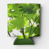 Rafraîchisseur Pour Canette Feuilles d'érable avec Raindrops (Devant)