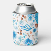 Rafraîchisseur Pour Canette Feuilles et baies d'hiver modernes (Can Dos)