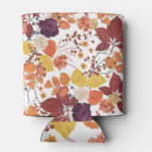 Rafraîchisseur Pour Canette Feuilles et Roses de l'automne (Dos)