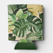 Rafraîchisseur Pour Canette Feuilles florales/hawaïennes/tropicales (Dos)