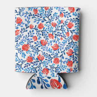 Rafraîchisseur Pour Canette Feuilles floraux : Motif naturel sans transparence