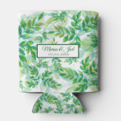 Rafraîchisseur Pour Canette Feuilles Jaunes Et Verts (Dos)