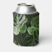 Rafraîchisseur Pour Canette Feuilles Monstera, aménagement tropical de luxe. (Can Dos)