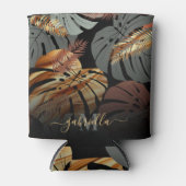 Rafraîchisseur Pour Canette Feuilles thématiques élégants (Devant)