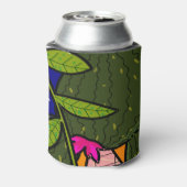 Rafraîchisseur Pour Canette feuilles tropicaux Abstraits et fleurs (Can Dos)