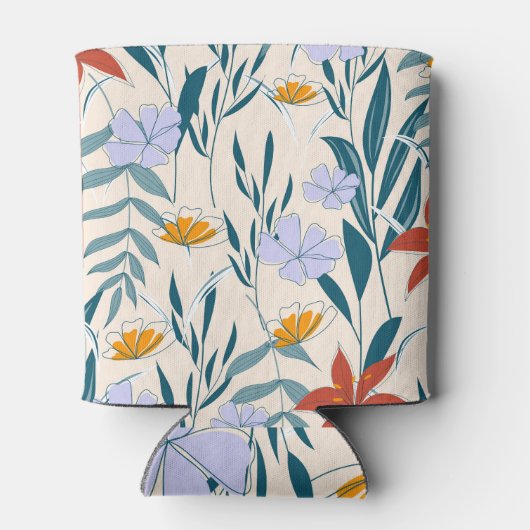 Rafraîchisseur Pour Canette Feuilles tropicaux : Arrière - plan Abstrait à la (Dos)