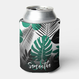 Rafraîchisseur Pour Canette Feuilles tropicaux d'été
