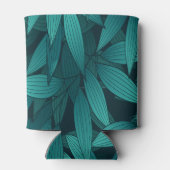 Rafraîchisseur Pour Canette Feuilles tropicaux rayonnants (Dos)