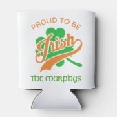 Rafraîchisseur Pour Canette Fier D'Être Irlandais (Dos)