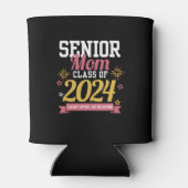 Rafraîchisseur Pour Canette Fier Mama Of A Graduate Senior Mom Class de 2024 (Dos)