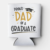 Rafraîchisseur Pour Canette Fier papa d'un diplômé (Devant)