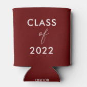 Rafraîchisseur Pour Canette Fière Photo Parente 2022 Graduation Can Cooler (Dos)