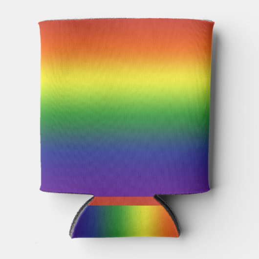 Rafraîchisseur Pour Canette Fierté arc-en-ciel (Devant)