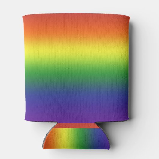 Rafraîchisseur Pour Canette Fierté arc-en-ciel (Dos)