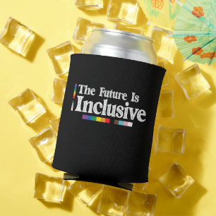 Rafraîchisseur Pour Canette Fierté LGBT Le futur est inclusif Gay Lesbienne