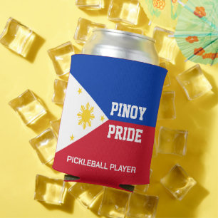 Rafraîchisseur Pour Canette Fierté PINOY Monogramme Philippines Drapeau Philip