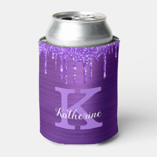 Rafraîchisseur Pour Canette Fille Purple Améthyste Parties scintillant Drives