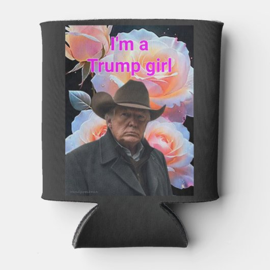 Rafraîchisseur Pour Canette fille Trump (Devant)