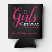 Rafraîchisseur Pour Canette Filles branchées Getaway Bachelorette Party (Devant)