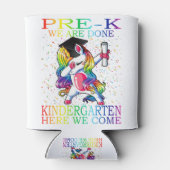 Rafraîchisseur Pour Canette Filles Pré-K Graduation Magique Unicorne Cadeau (Dos)