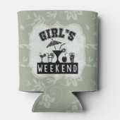 Rafraîchisseur Pour Canette Fille's Weekend Bière Party Personnaliser à n'impo (Dos)