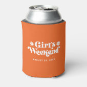 Rafraîchisseur Pour Canette Fille's Weekend Retro Daisy Bachelorette Party (Can Dos)