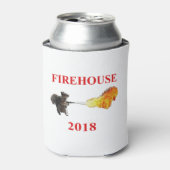 Rafraîchisseur Pour Canette Firehouse Can Cooler avec Word Cloud (Can devant)