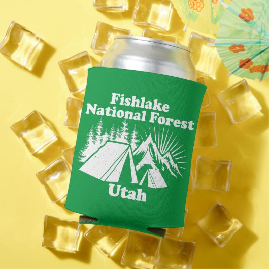 Rafraîchisseur Pour Canette Fishlake National Forest Utah (Été in situ)