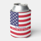 Rafraîchisseur Pour Canette Flag américain moderne (Can devant)
