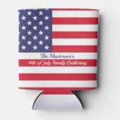 Rafraîchisseur Pour Canette Flag américain moderne (Devant)