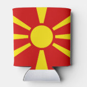 Rafraîchisseur Pour Canette Flag de Macedonia (Dos)