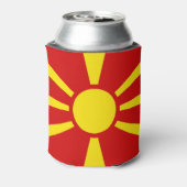 Rafraîchisseur Pour Canette Flag de Macedonia (Can Dos)