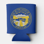 Rafraîchisseur Pour Canette Flag du Nebraska (Dos)