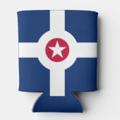 Rafraîchisseur Pour Canette Flag of Indianapolis, Indiana Can Cooler (Dos)