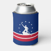 Rafraîchisseur Pour Canette Flag of Richmond, Virginia Can Cooler (Can Dos)