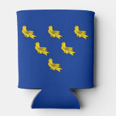 Rafraîchisseur Pour Canette Flag of Sussex Can Cooler (Dos)