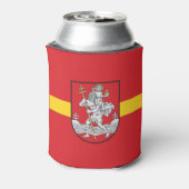 Rafraîchisseur Pour Canette Flag of Vilnius, Lithuania Can Cooler (Can Dos)