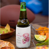 Rafraîchisseur Pour Canette Flamant rose Aquarelle Exotique Rose Moderne Avec 