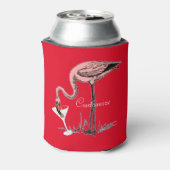 Rafraîchisseur Pour Canette Flamant rose Boire Martini Thunder_Cove (Can Dos)