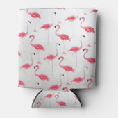 Rafraîchisseur Pour Canette Flamant rose rose Flamant rose de dessin Artiste r (Devant)