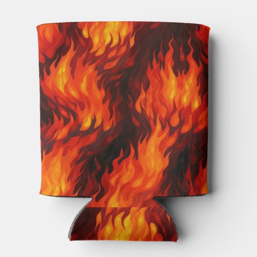 Rafraîchisseur Pour Canette Flamme de feu (Dos)