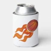 Rafraîchisseur Pour Canette Flammes de basket (Can devant)