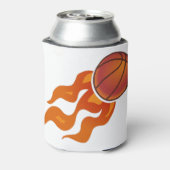 Rafraîchisseur Pour Canette Flammes de basket (Can Dos)