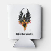 Rafraîchisseur Pour Canette Flammes tribales Phoenix Firebird (Dos)